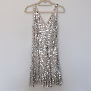 Free People Shimmy Sequin Mini Dress